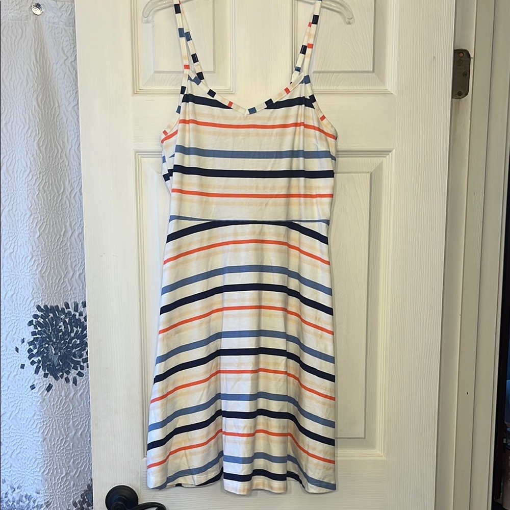 Striped Sleeveless Dress